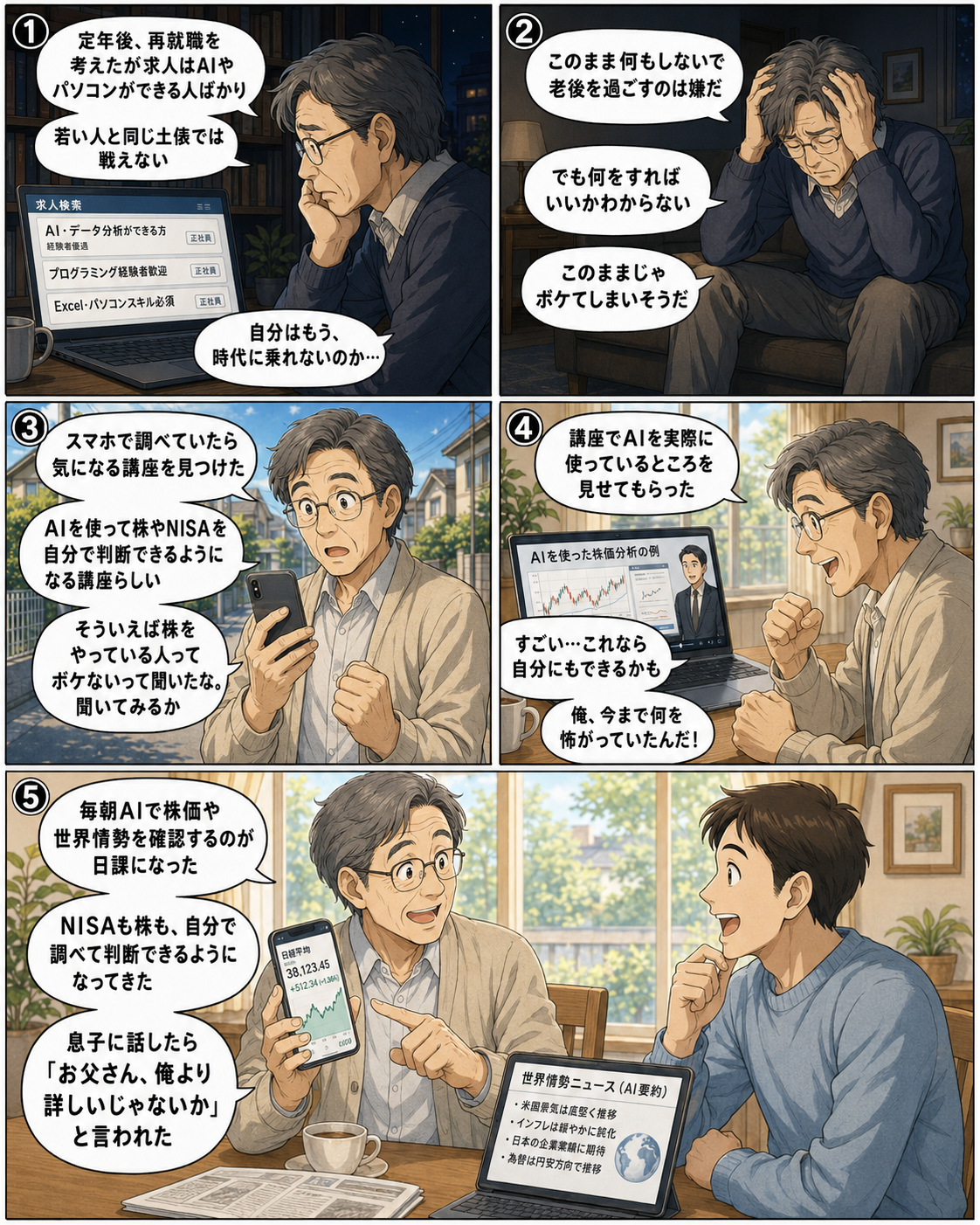 お金を守り、増やしながらAIを味方につける「資産構築の始め方」無料オンライン講座