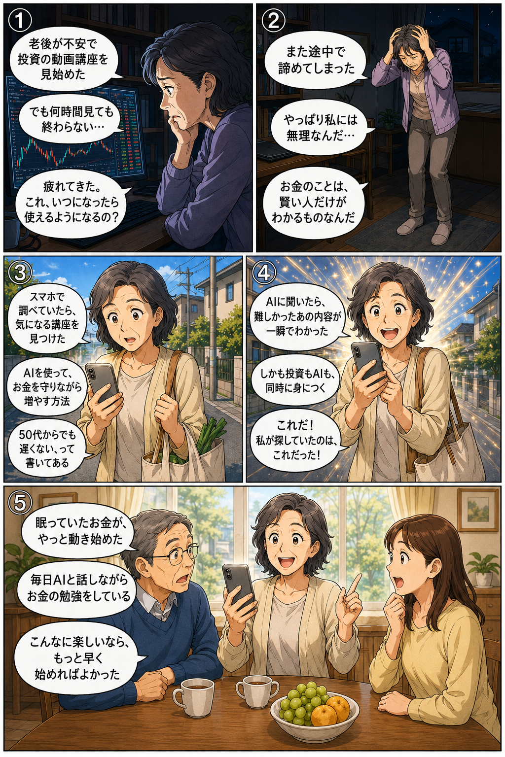 お金を守り、増やしながらAIを味方につける「資産構築の始め方」無料オンライン講座